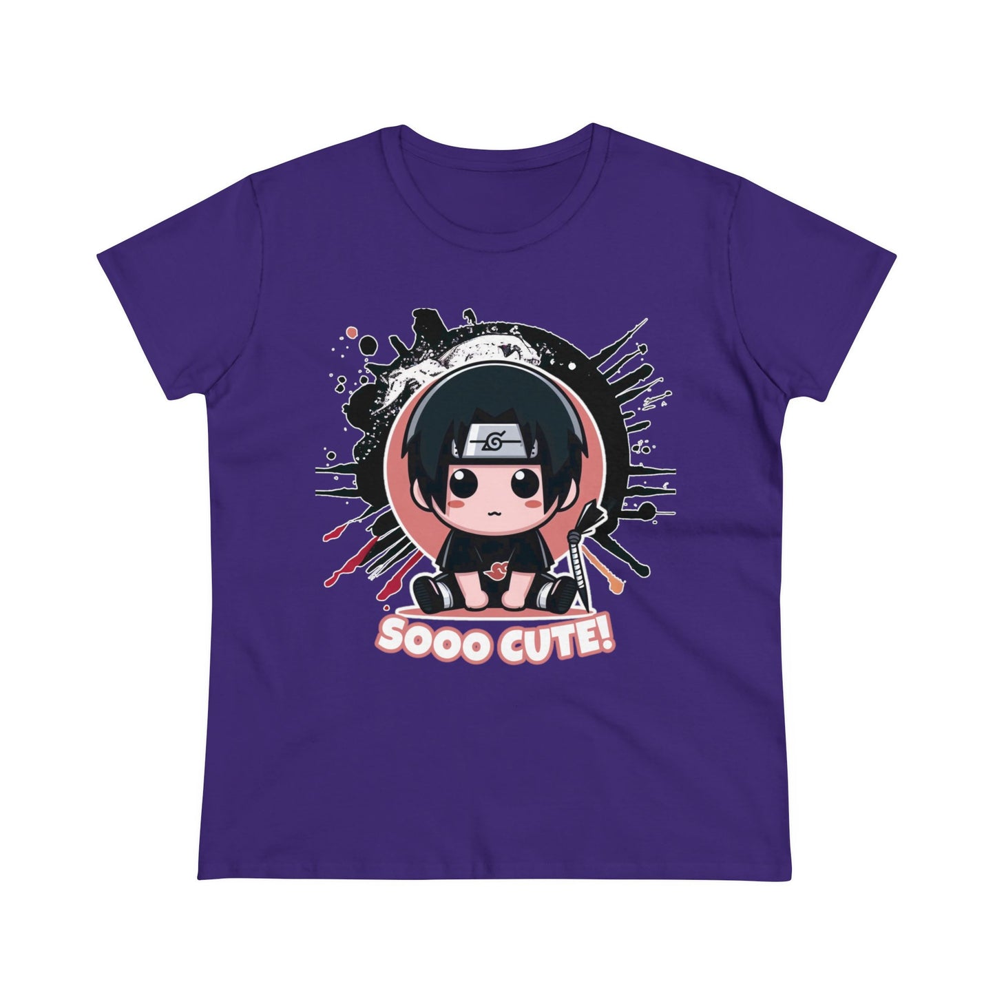 Cute Edition, Small but Deadly: Itty Bitty Ninja β Because Genjutsu Starts Early! Women's Graphic Tee