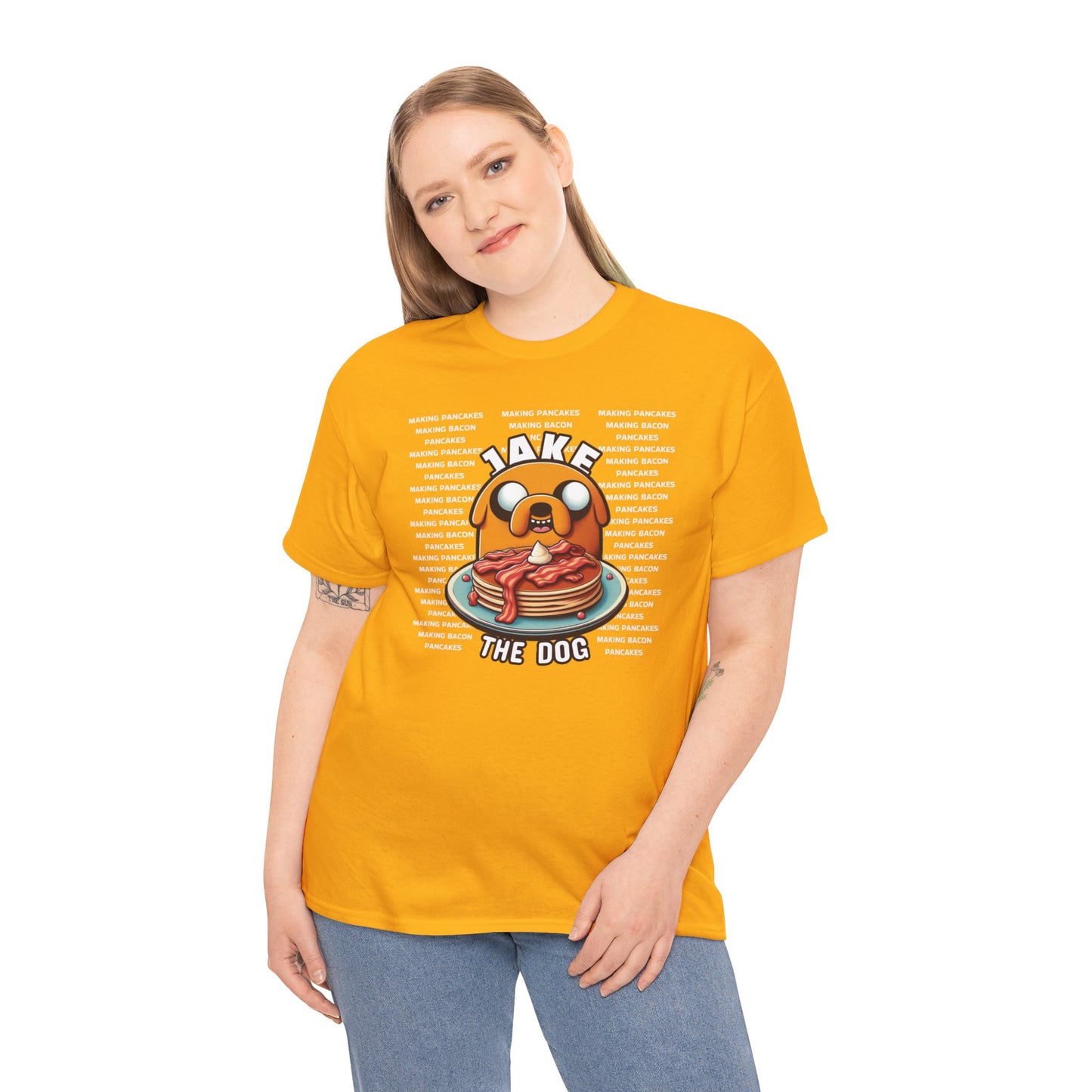 Flippin' Fun: Jake's Bacon Pancake Jam unisex Graphic Tee