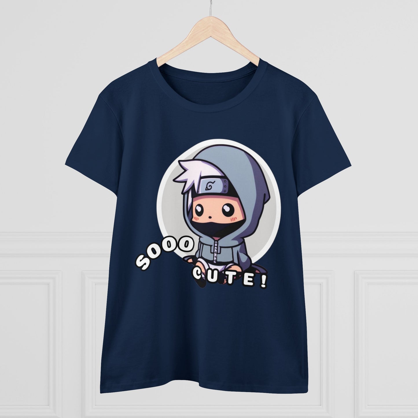 Cute Edition: Copy ninja technique; mini shadow clone jutsu, Women's Cotton Graphic Tee