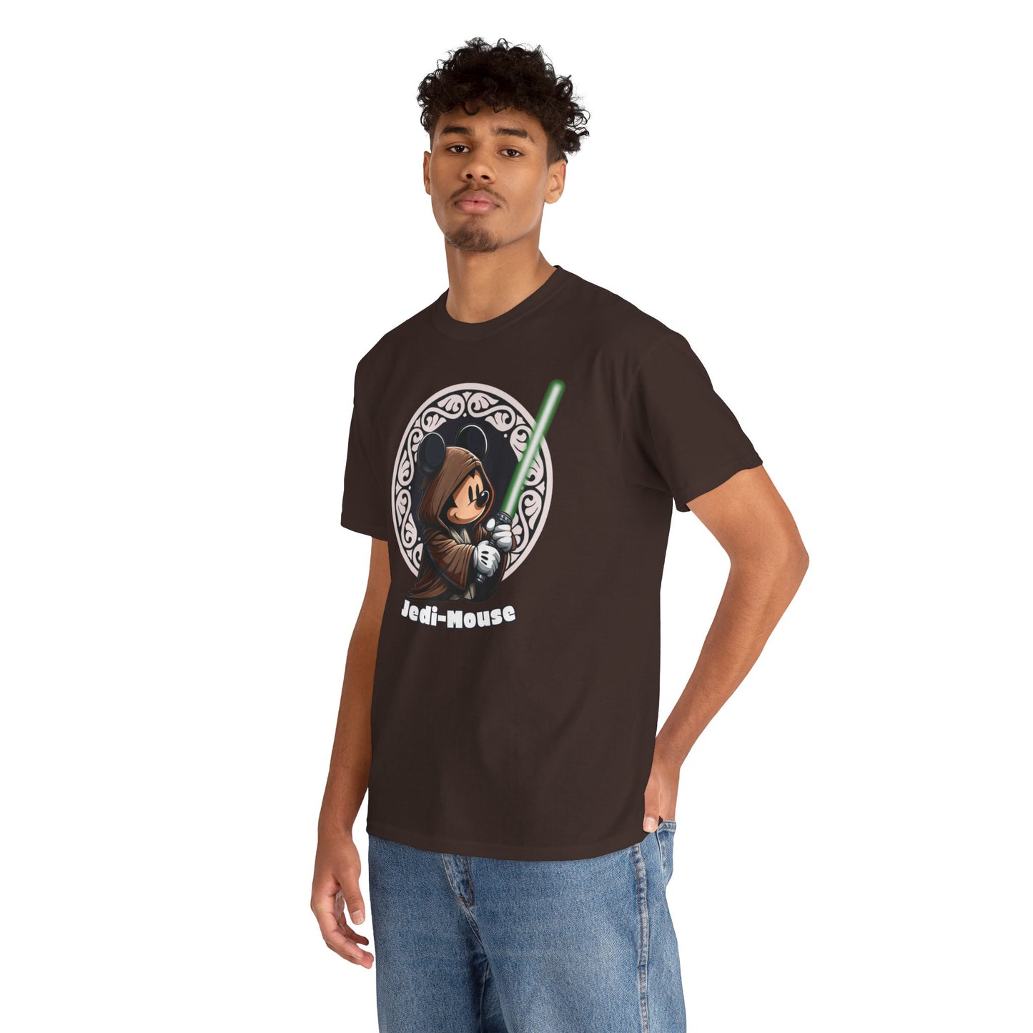Jedi Mouse-The Force Awakens,Unisex Heavy Cotton Tee