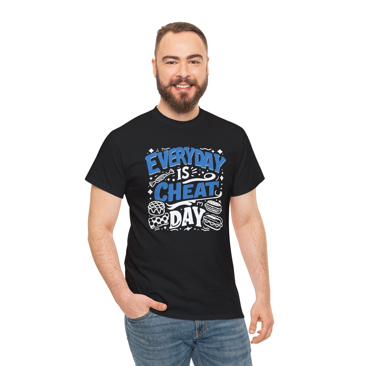 24/7 Cheat Day: Satisfy Your Cravings-Unisex Graphic Tee