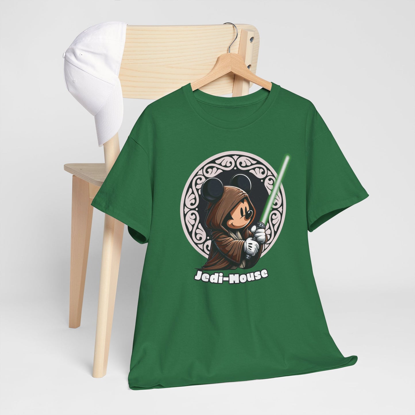 Jedi Mouse-The Force Awakens,Unisex Heavy Cotton Tee