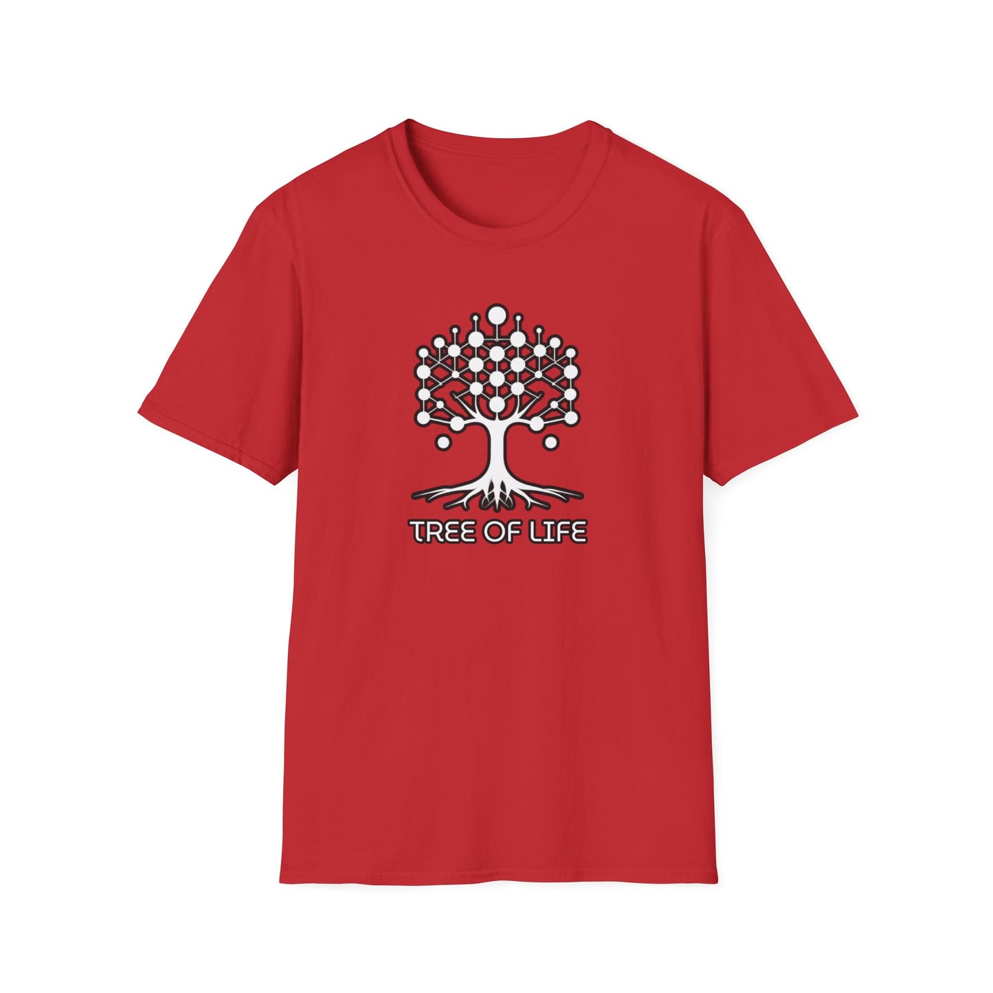 Roots of Balance: Unisex Tree of Life Essence Cotton Tee