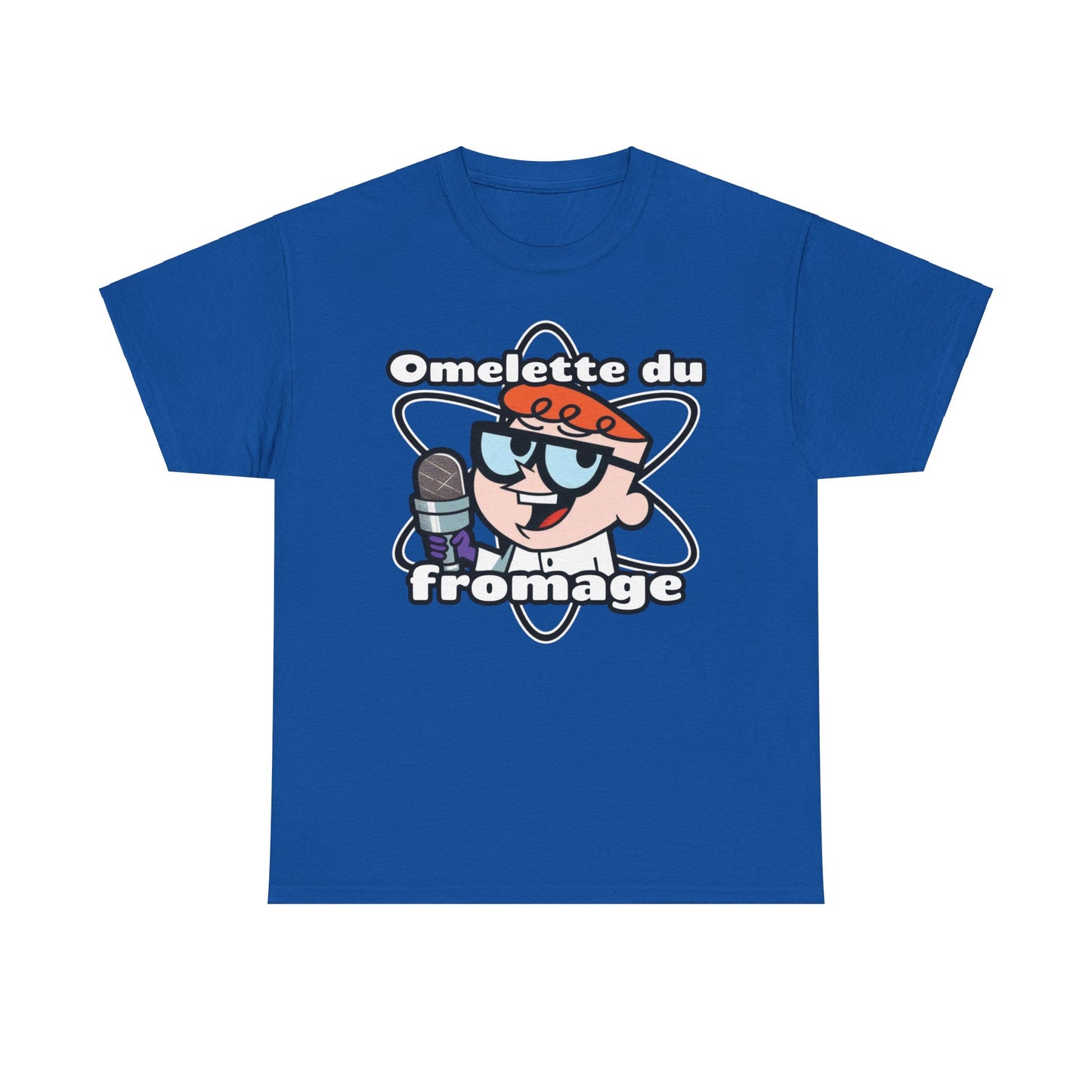 Breakfast Genius: Dexter’s ‘Omelette du Fromage’ Unisex Heavy Cotton Tee