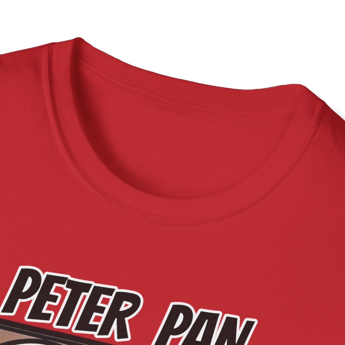 Peter Pan Wisdom, Embrace the Softness of 100% Cotton and the Reality that Adulting is Hard Graphic Tee for the Forever Young at Heart