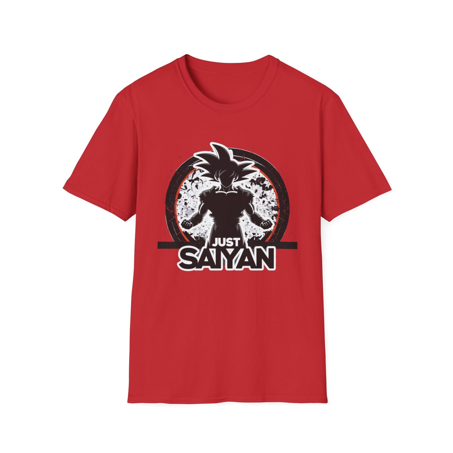 Just Saiyan: Exclusive kakarot Silhouette Graphic Tee for Anime Enthusiasts