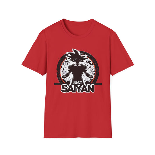 Just Saiyan: Exclusive kakarot Silhouette Graphic Tee for Anime Enthusiasts