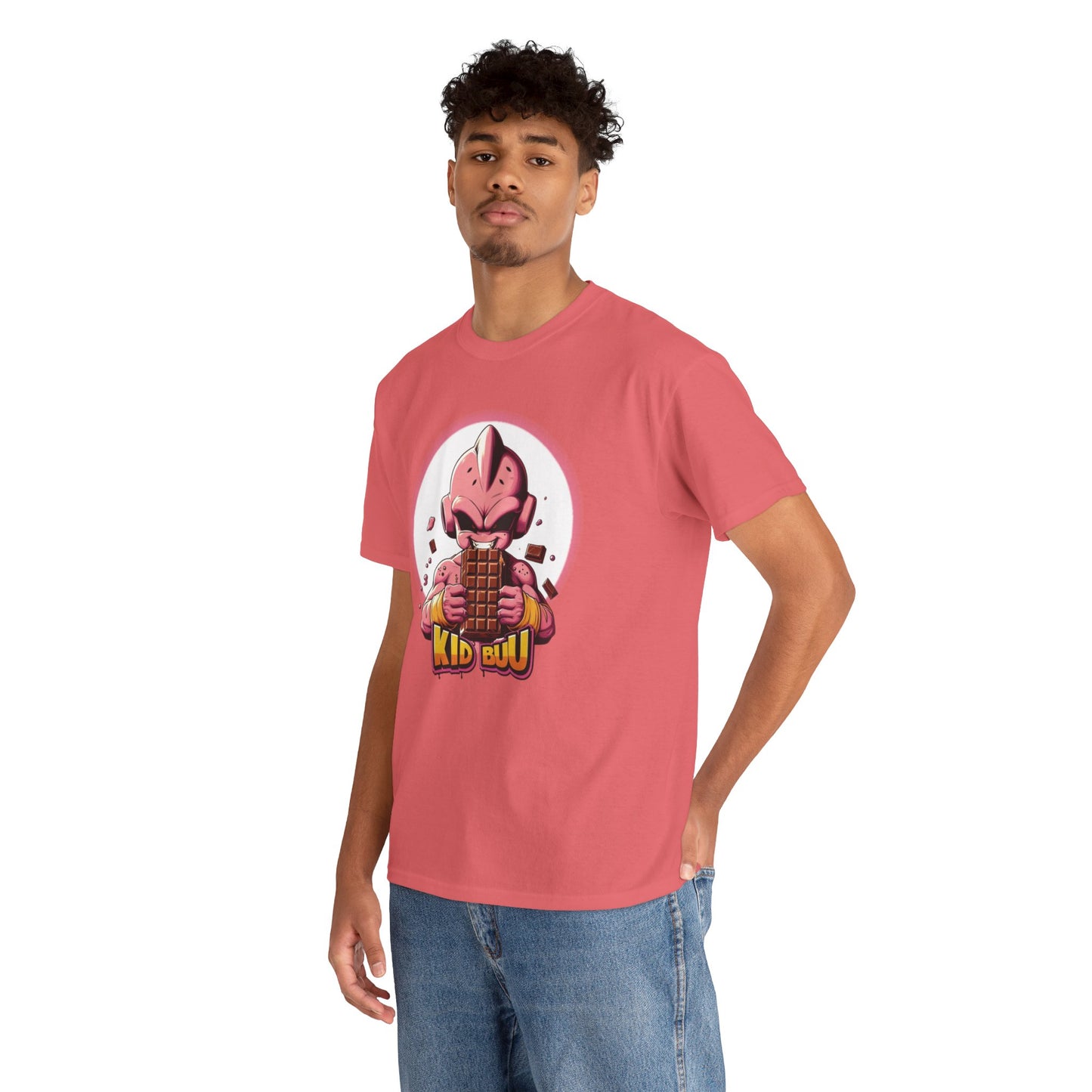 Kid Buu Chocolate Feast Unisex Heavy cotton Tee