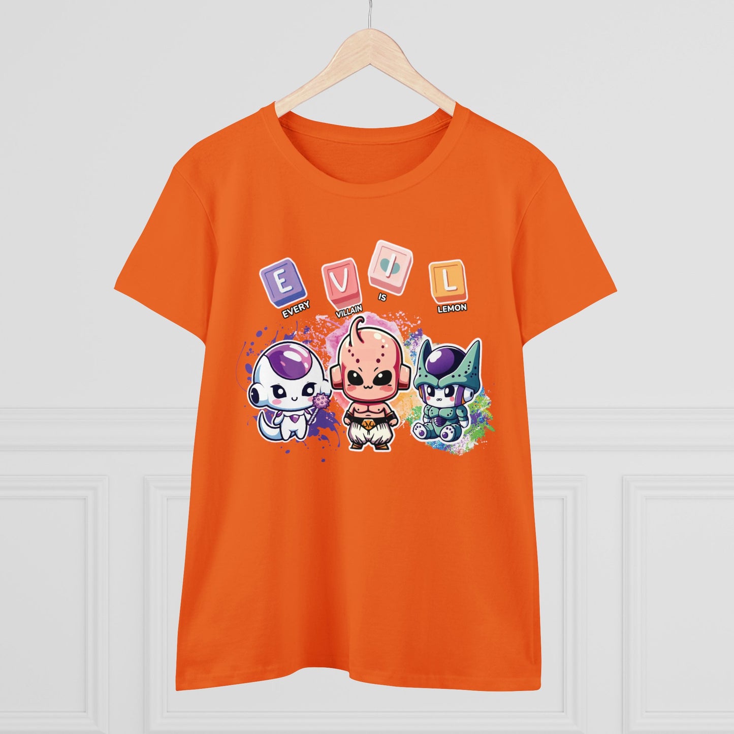 Tiny Tyrants of the Galaxy: Every Villain Is Lemon  – Death by Cuteness!, Women's Cotton Graphic Tee