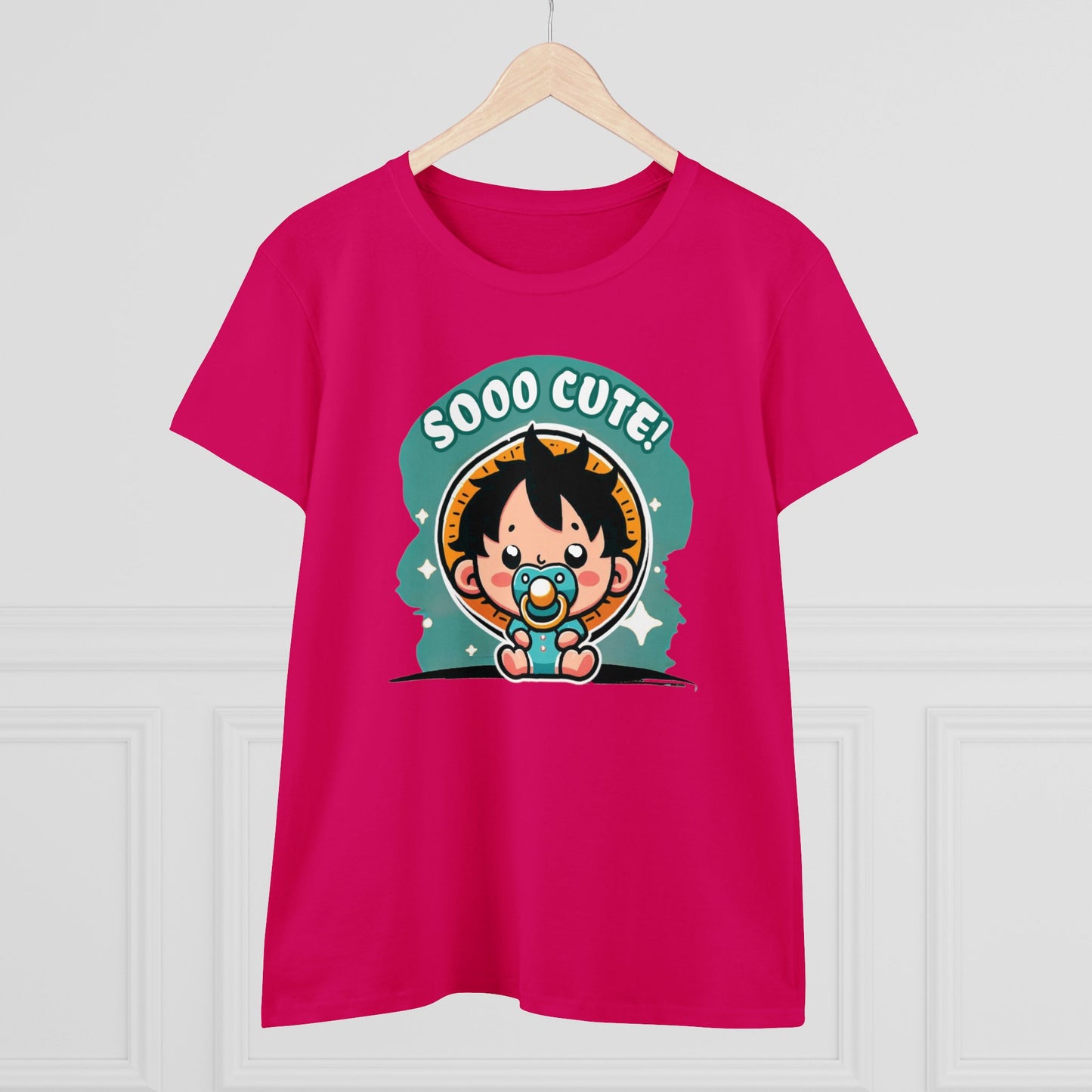 Cute Edition: Baby Gum Gum Pirate King Women's Cotton Graphic Tee
