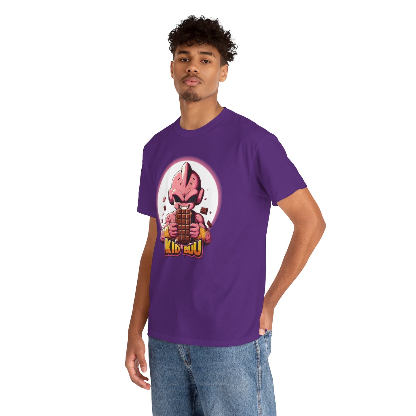 Kid Buu Chocolate Feast Unisex Heavy cotton Tee