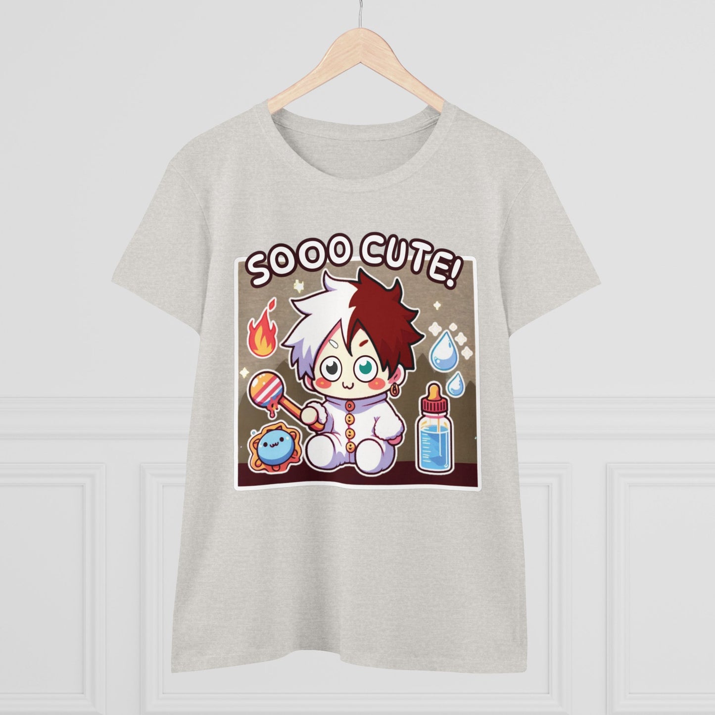 Cute edition: Milk & Quirks Women's Midweight Cotton Tee