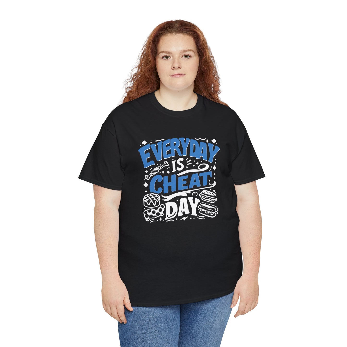 24/7 Cheat Day: Satisfy Your Cravings-Unisex Graphic Tee