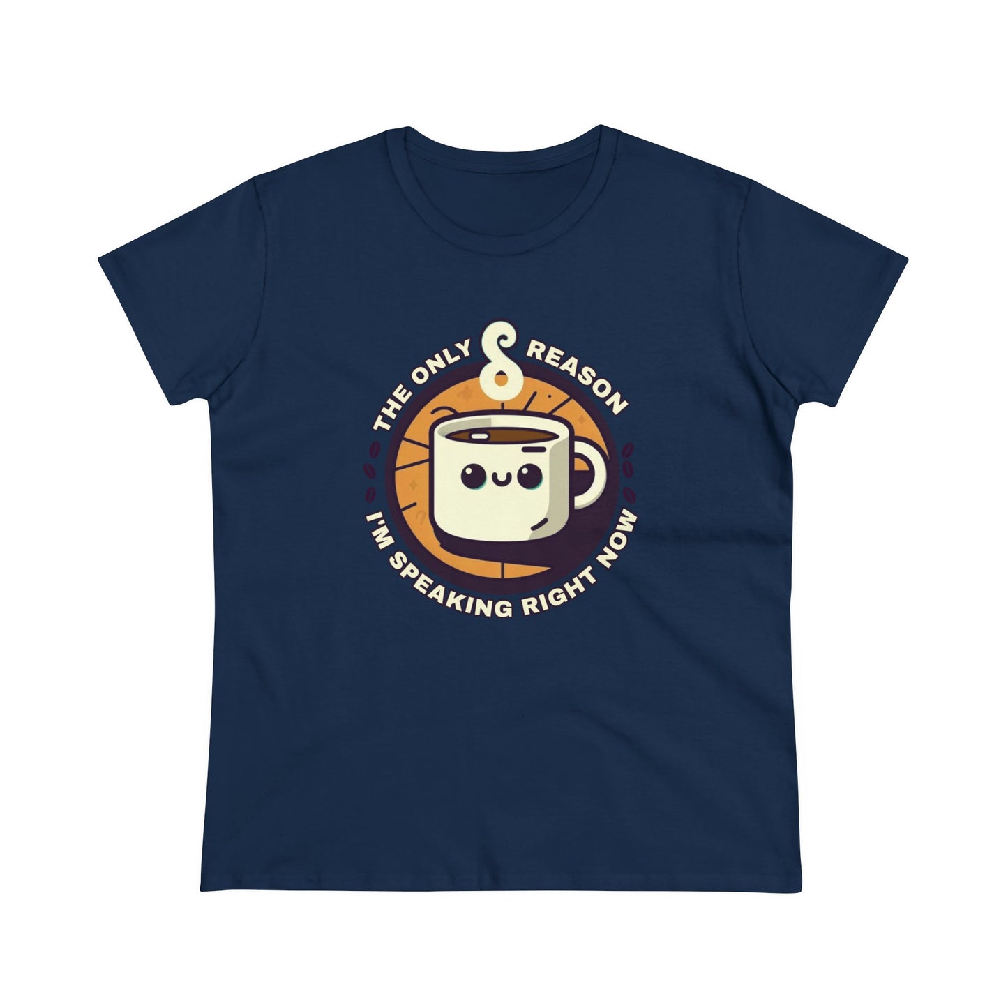 Cup of Patience Tee, Every Sip is a Shield Against Small Talk Overload, Women's Graphic T-Shirt, Because Coffee Makes Socializing Bearable!