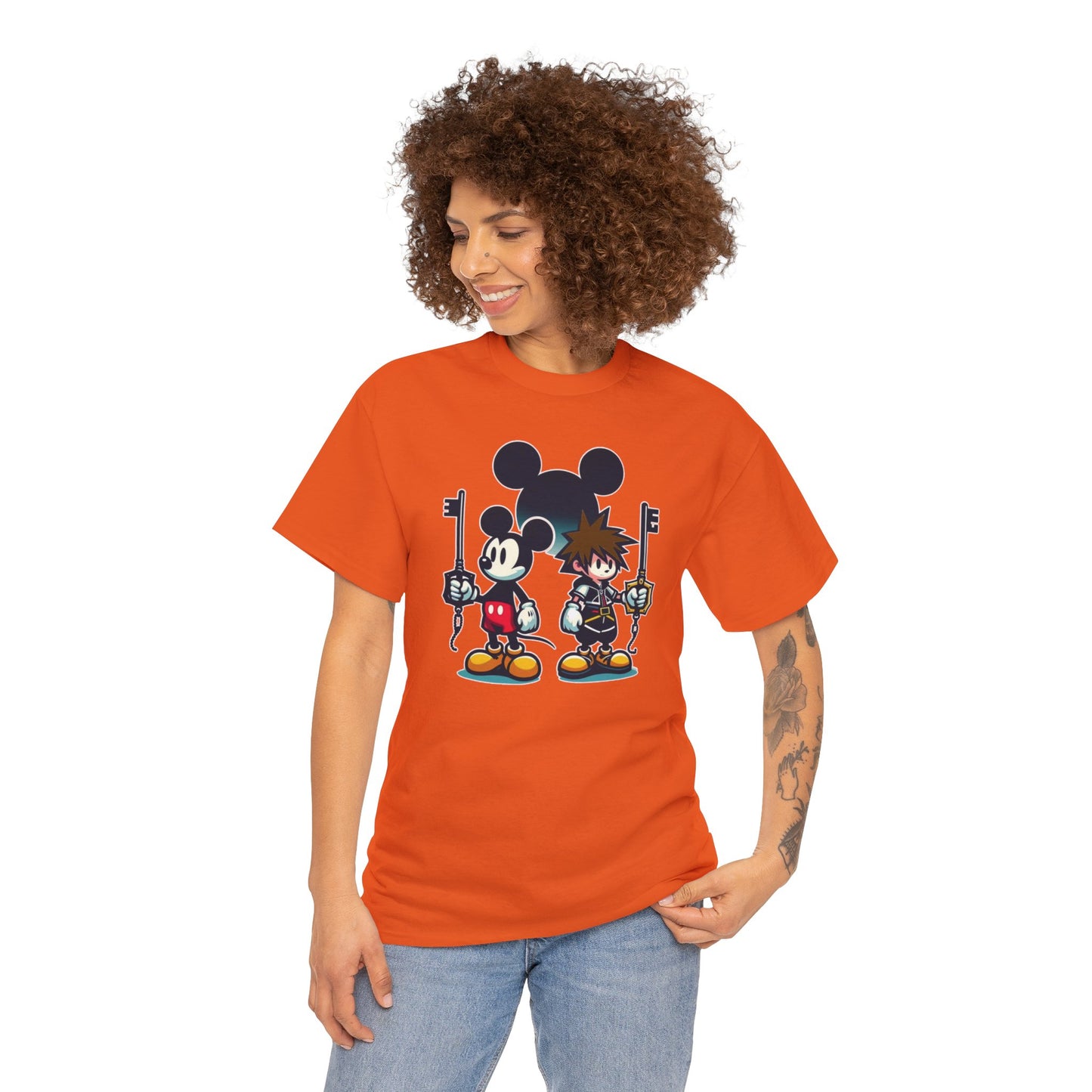 KeyBlade Warriors Unite, Unisex Heavy Cotton Tee