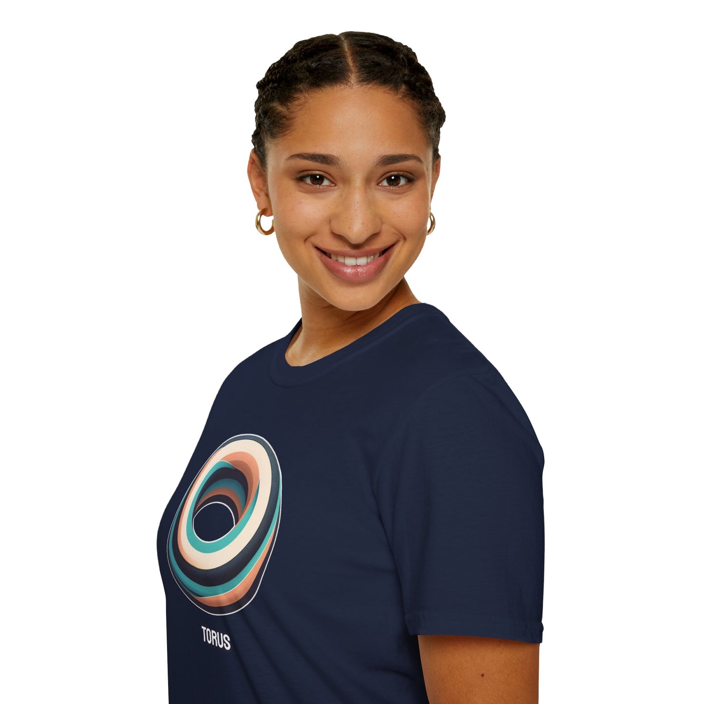Mystic Donut: Embrace the Torus Vortex Unisex Tee