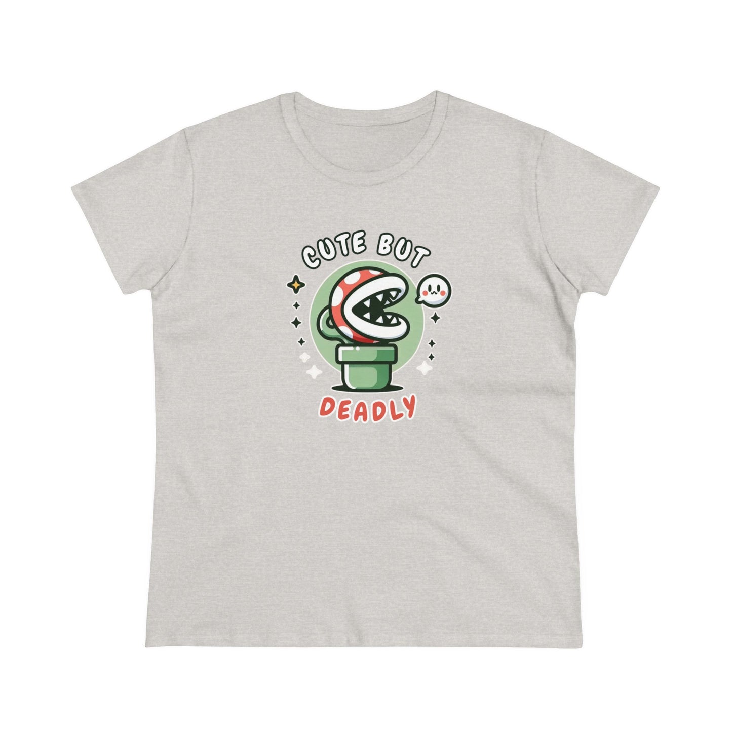 Women's Tee, Lethal Loveliness: Piranha Style