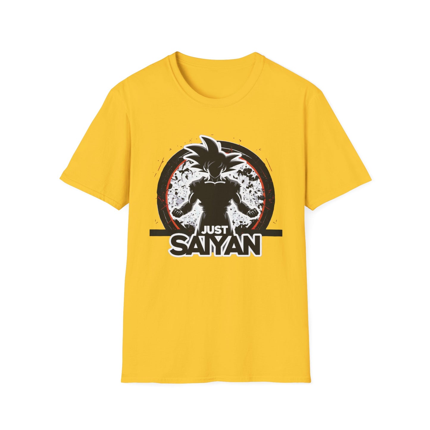 Just Saiyan: Exclusive kakarot Silhouette Graphic Tee for Anime Enthusiasts