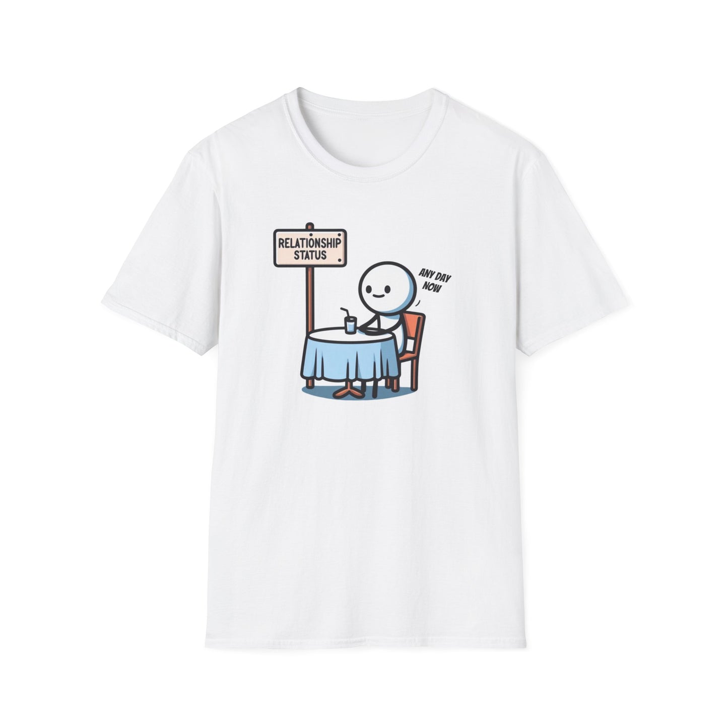 Relationship Status: Cotton Comedian Edition  'In a Relationship with Patience' Unisex Tee