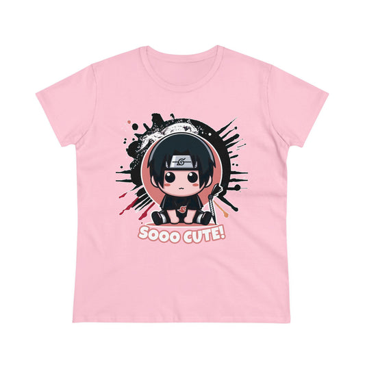Cute Edition, Small but Deadly: Itty Bitty Ninja – Because Genjutsu Starts Early! Women's Graphic Tee