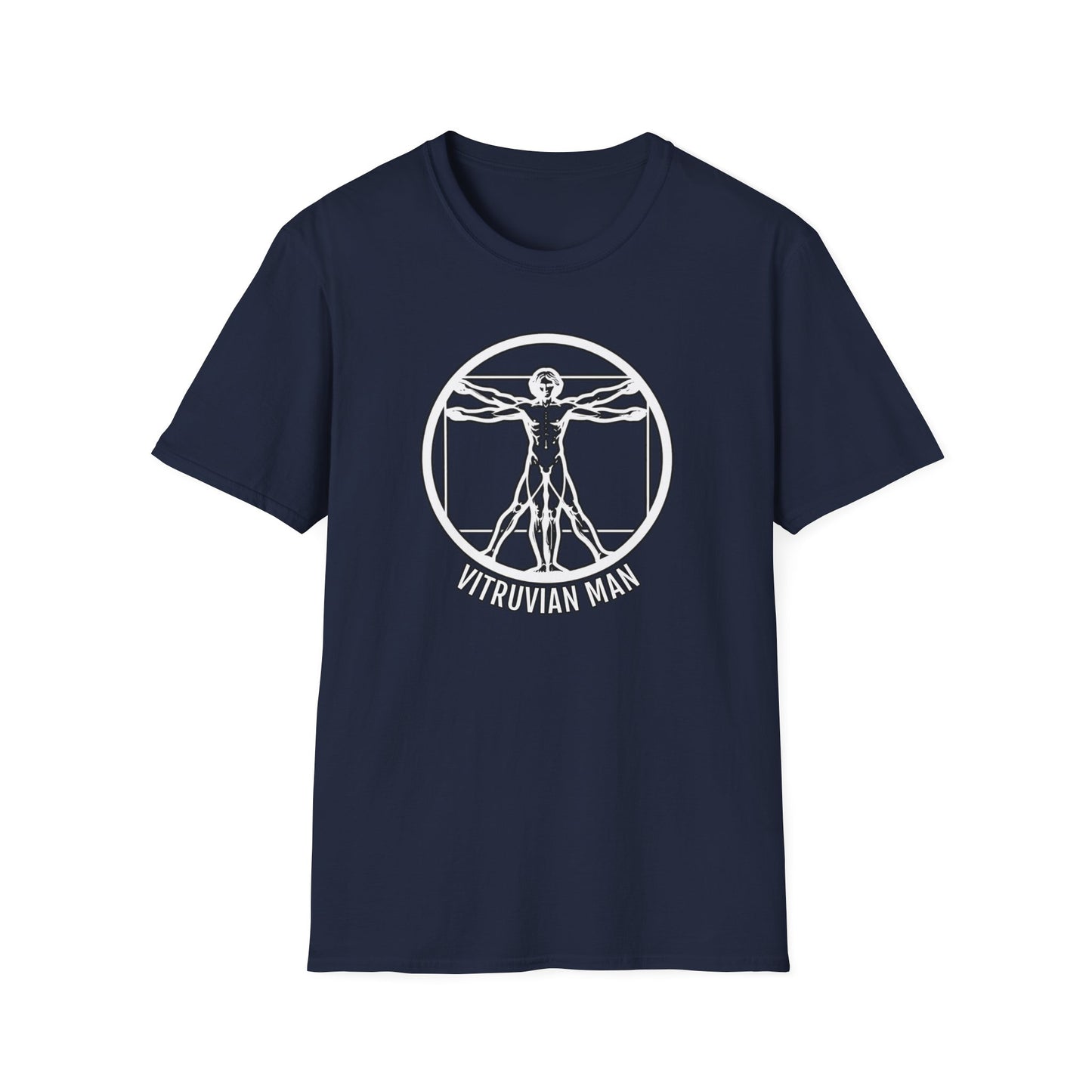 Discover Harmony: Vitruvian Essence Unisex Tee,  Perfect Balance!