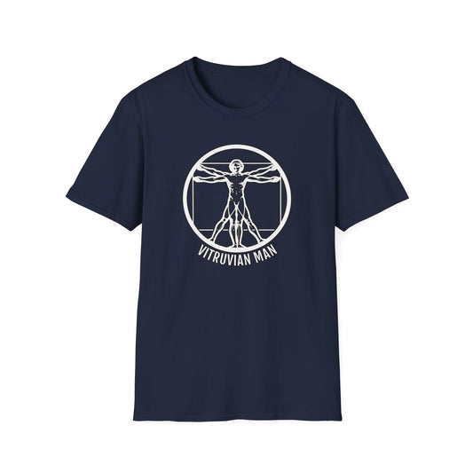 Discover Harmony: Vitruvian Essence Unisex Tee,  Perfect Balance!