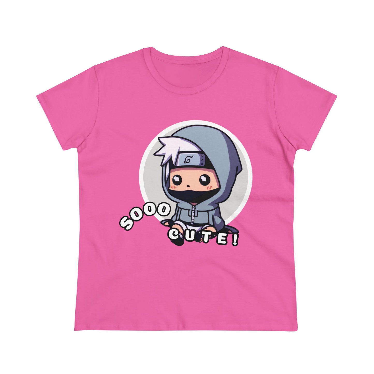 Cute Edition: Copy ninja technique; mini shadow clone jutsu, Women's Cotton Graphic Tee