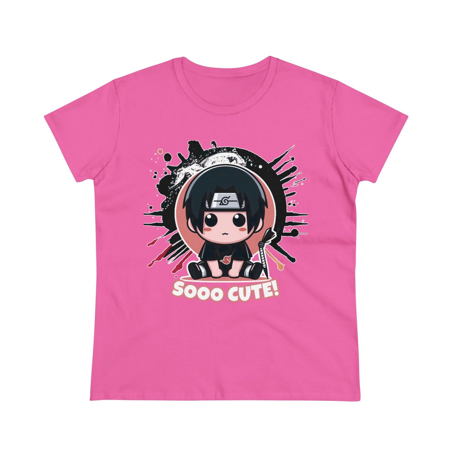 Cute Edition, Small but Deadly: Itty Bitty Ninja β Because Genjutsu Starts Early! Women's Graphic Tee