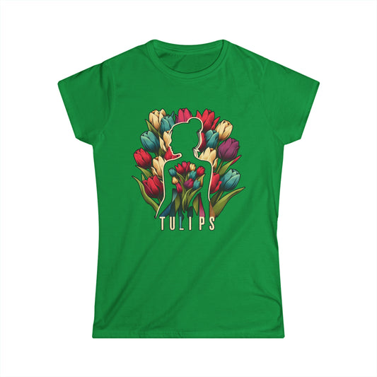 Tulip Queen: Petal Power! Women's Softstyle Tee