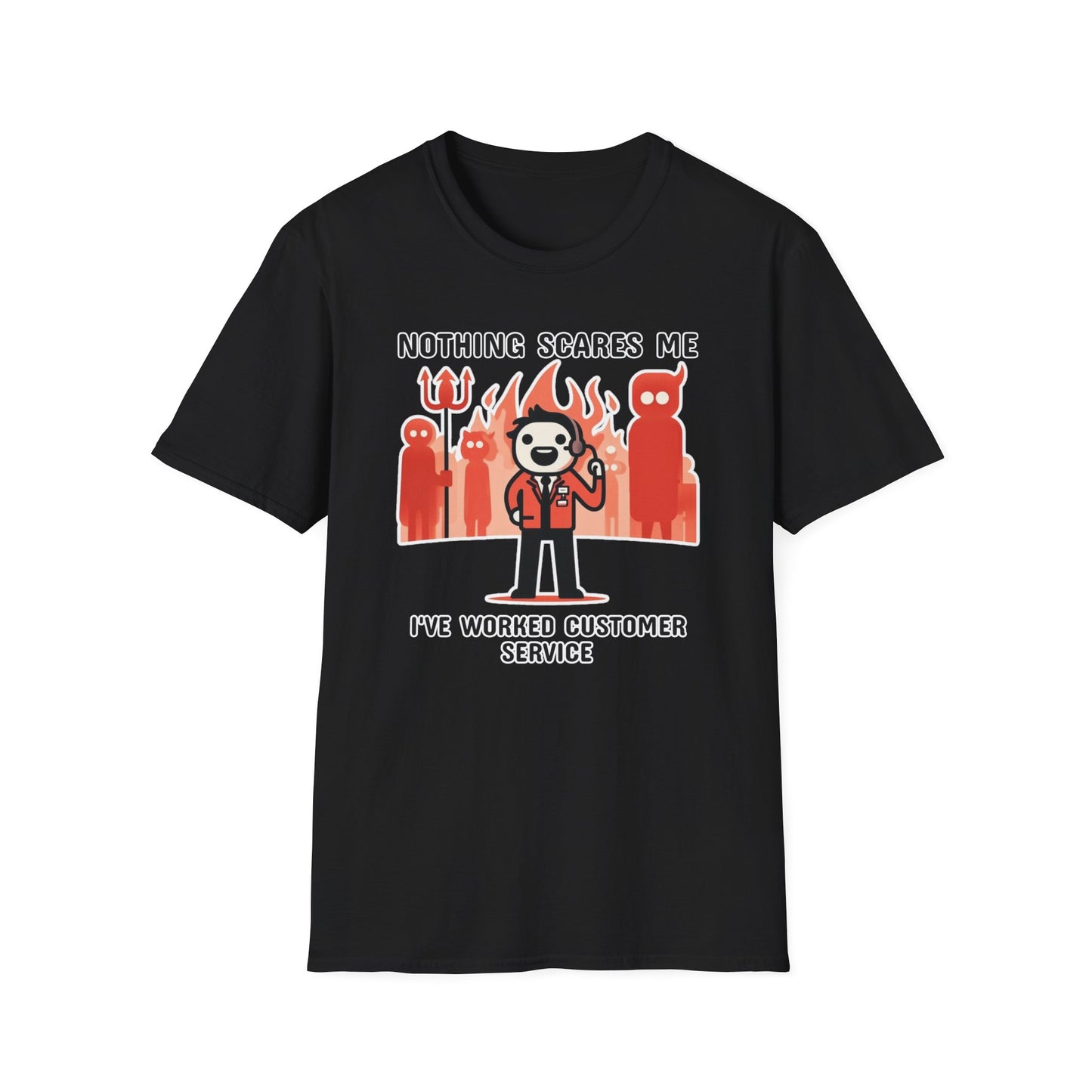 Customer Service Survivor: Thriving in Hell and Still Smiling! Unisex Graphic Tee
