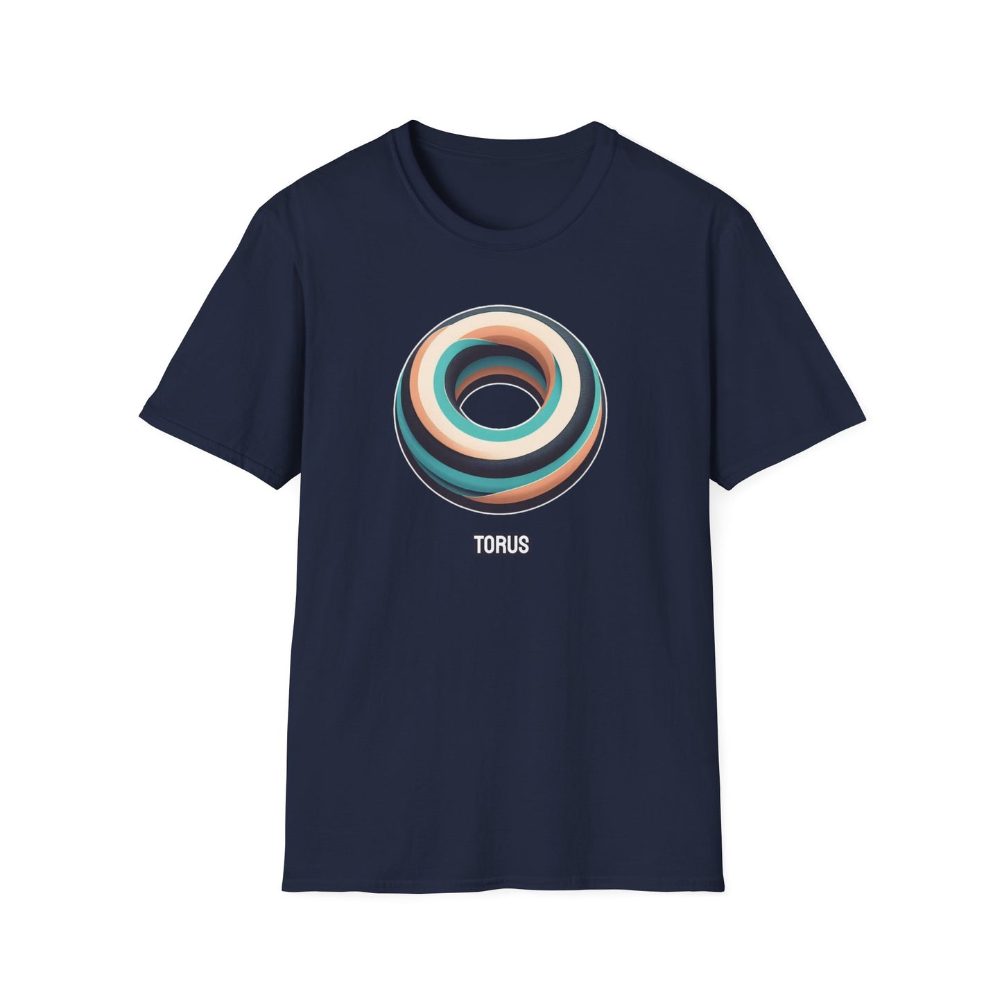 Mystic Donut: Embrace the Torus Vortex Unisex Tee