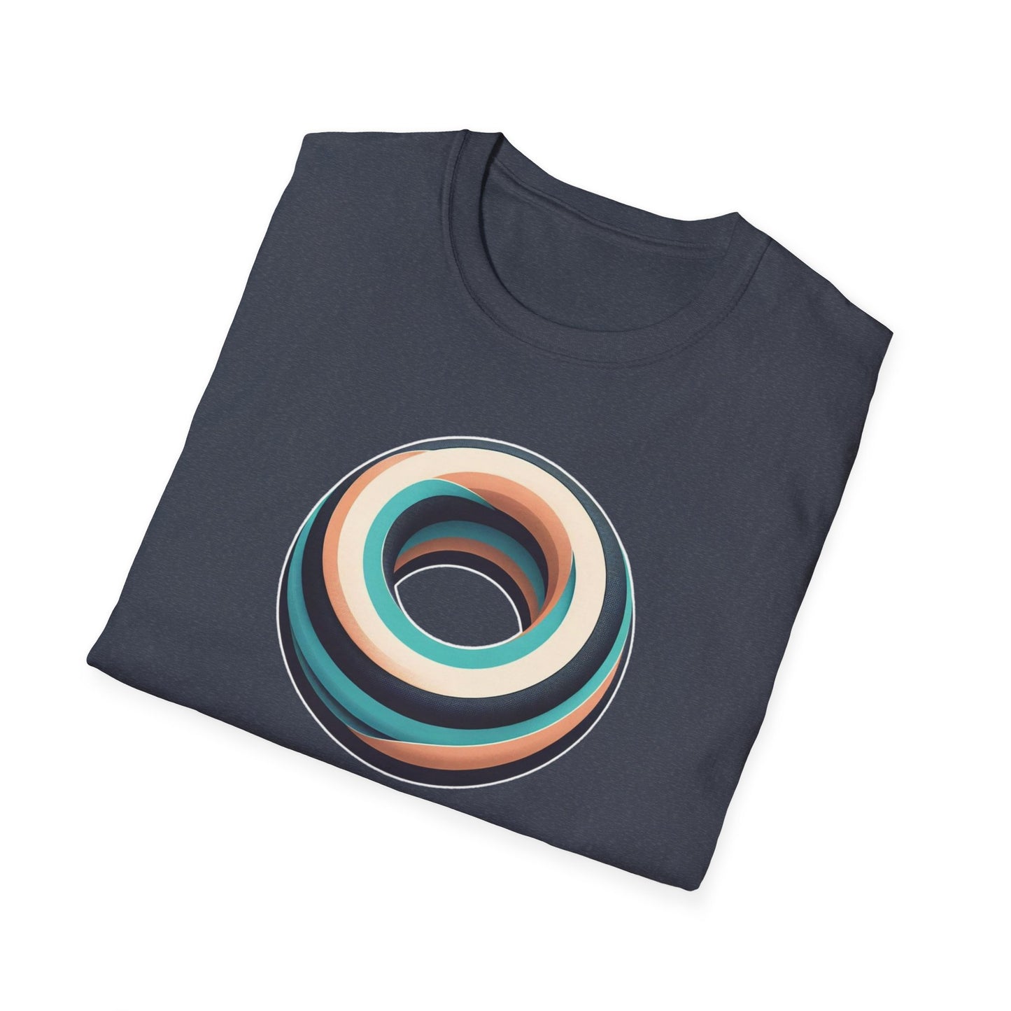 Mystic Donut: Embrace the Torus Vortex Unisex Tee