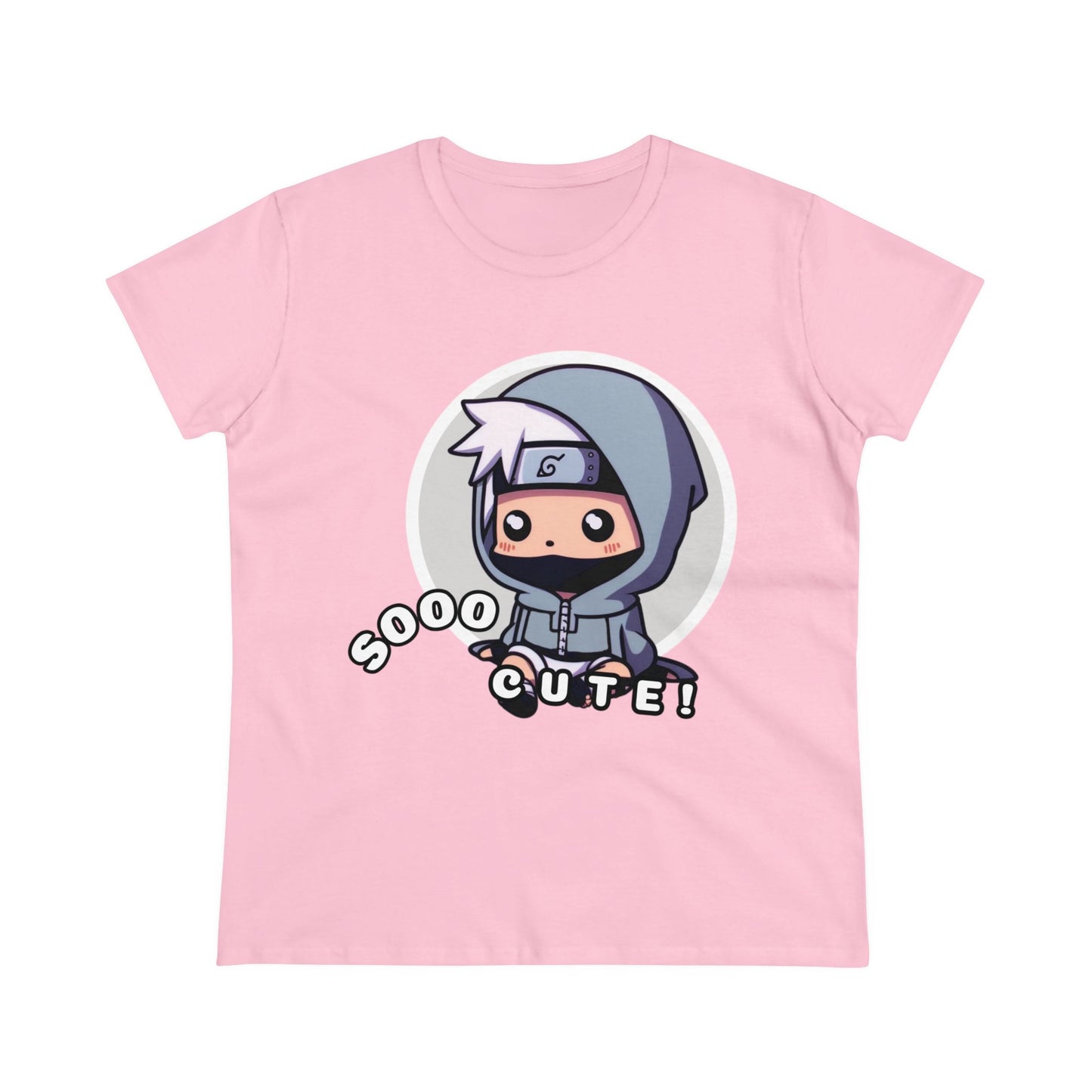 Cute Edition: Copy ninja technique; mini shadow clone jutsu, Women's Cotton Graphic Tee