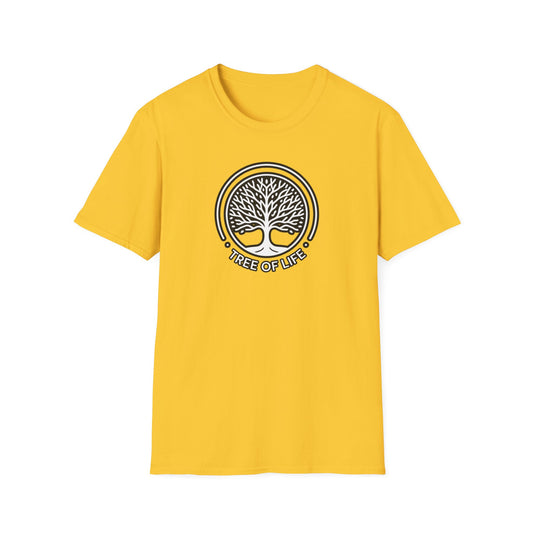 Roots of Balance: Unisex Tree of Life Essence Cotton Tee