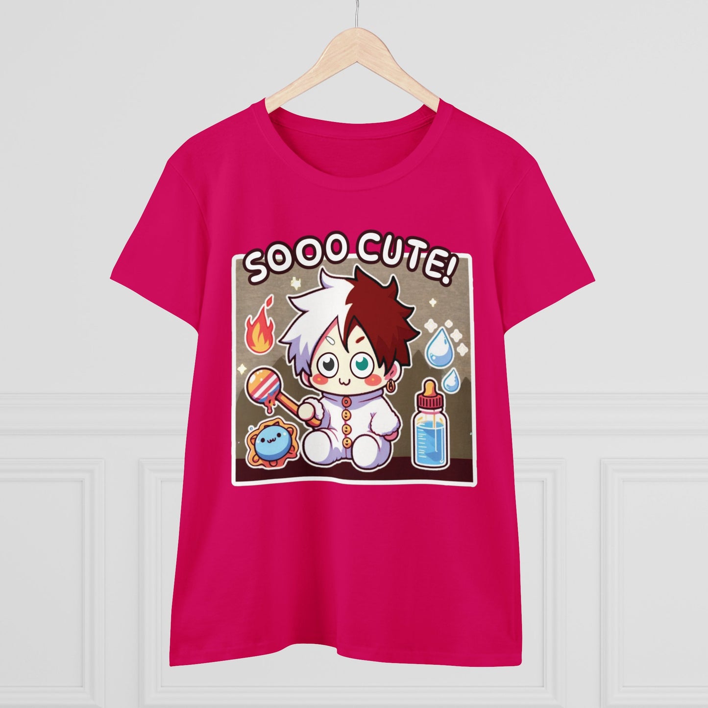 Cute edition: Milk & Quirks Women's Midweight Cotton Tee