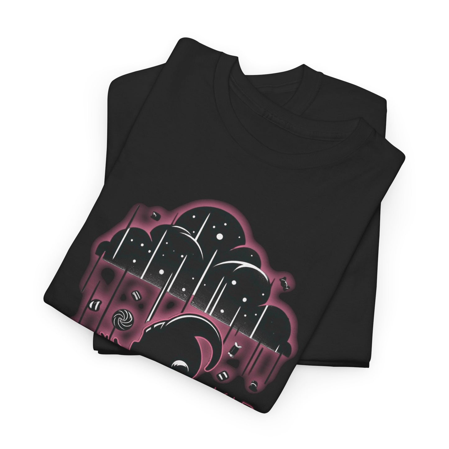 Candy Catastrophe: Rain of Sweets Unisex Heavy Cotton Tee