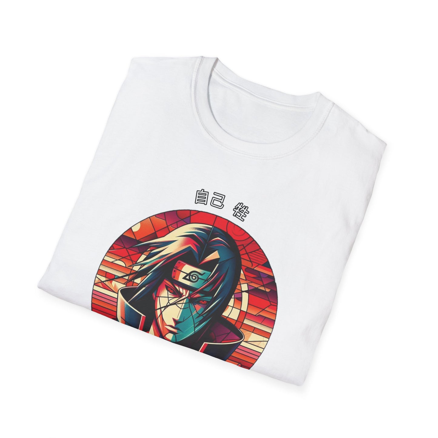 A Shinobi's Legacy, Unisex Cotton Tee, Where Self-Sacrifice Meets Style in the Shadows!