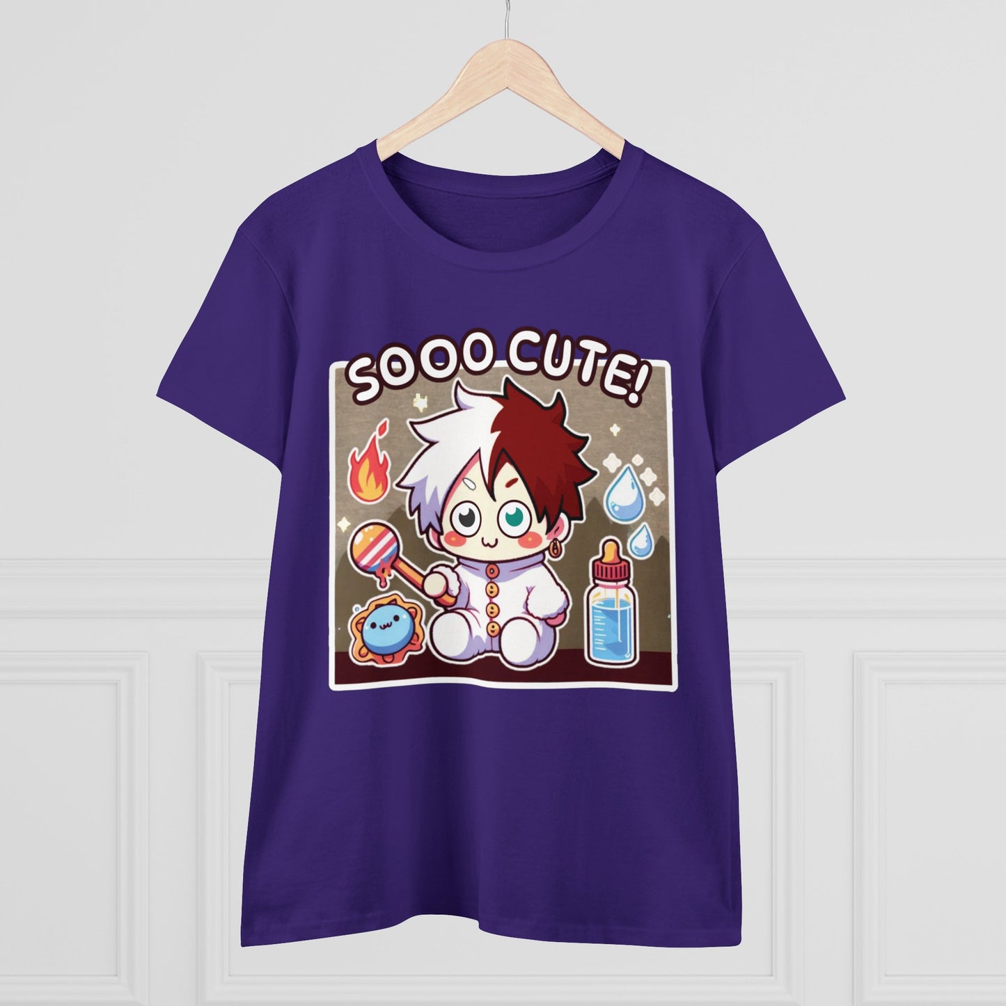 Cute edition: Milk & Quirks Women's Midweight Cotton Tee