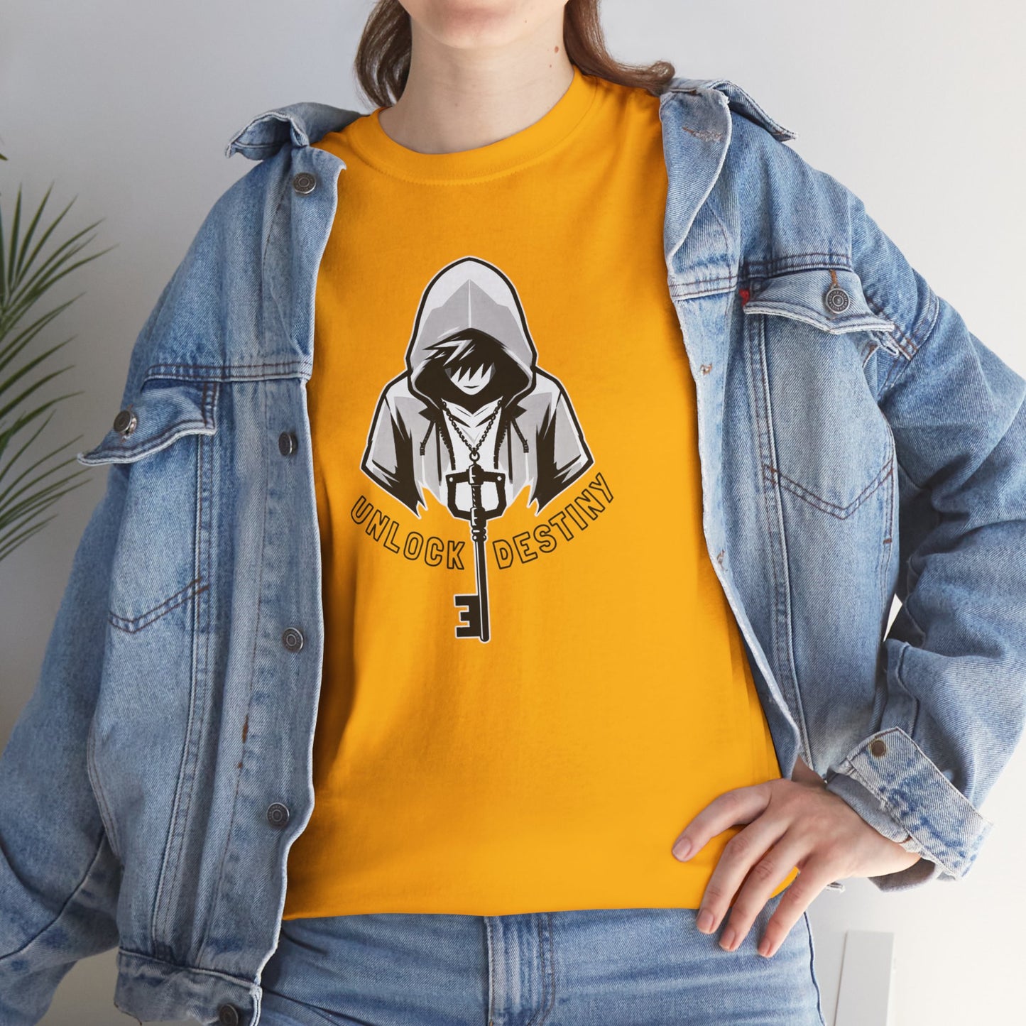 Hooded Hero: Keyblade Quest, Unisex Heavy Cotton Tee