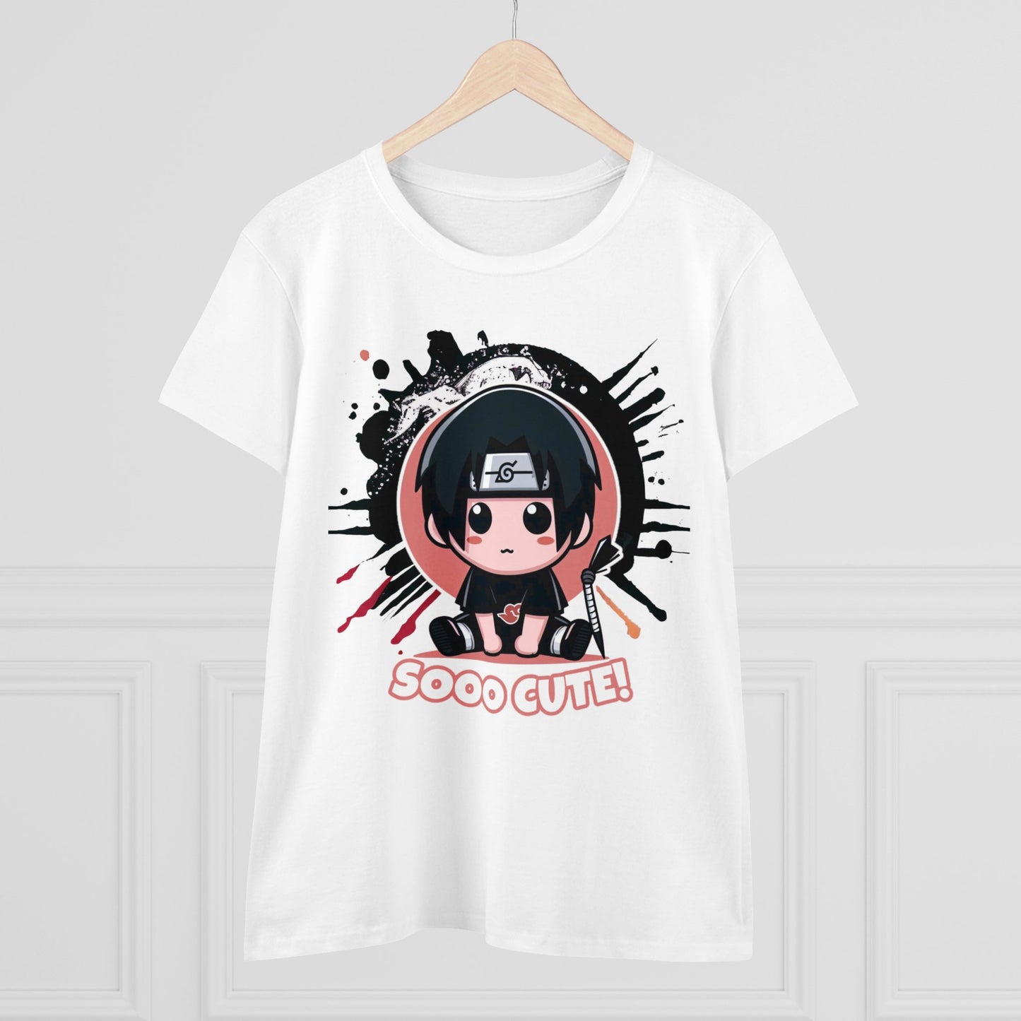 Cute Edition, Small but Deadly: Itty Bitty Ninja β Because Genjutsu Starts Early! Women's Graphic Tee