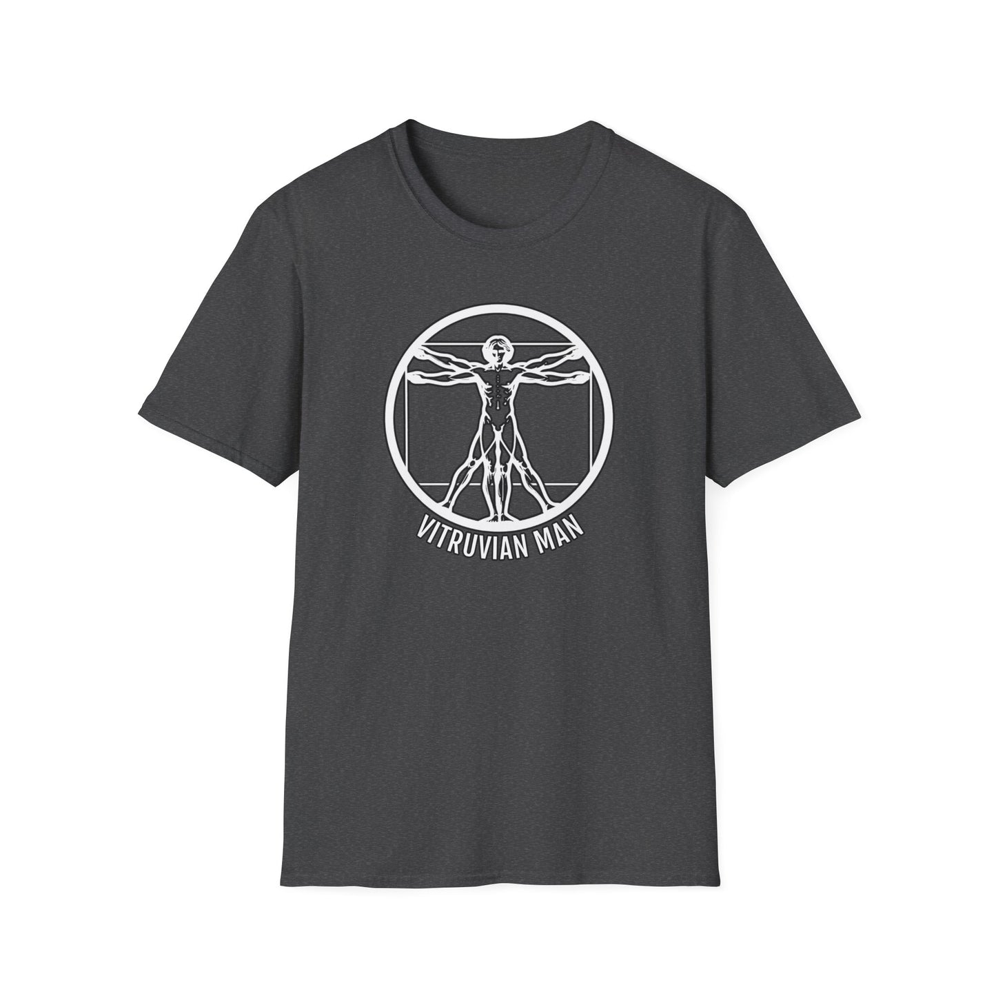 Discover Harmony: Vitruvian Essence Unisex Tee,  Perfect Balance!