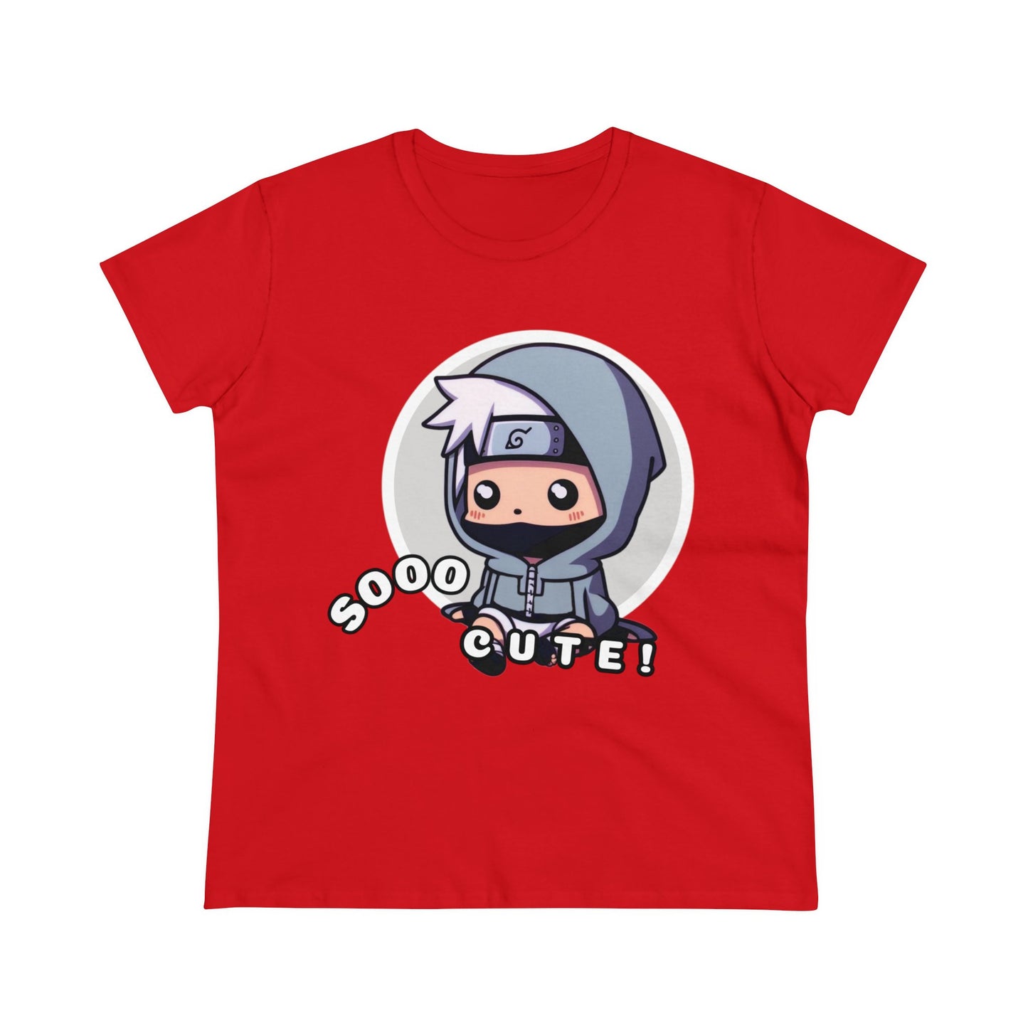 Cute Edition: Copy ninja technique; mini shadow clone jutsu, Women's Cotton Graphic Tee