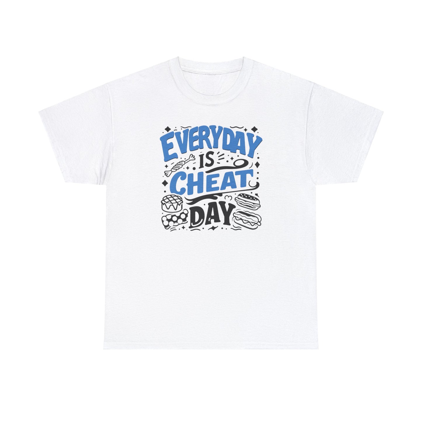 24/7 Cheat Day: Satisfy Your Cravings-Unisex Graphic Tee