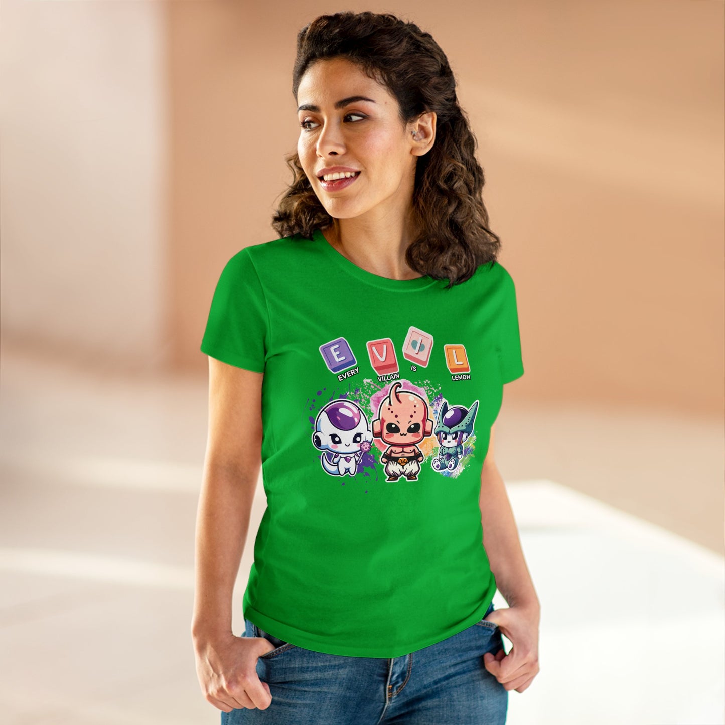Tiny Tyrants of the Galaxy: Every Villain Is Lemon  – Death by Cuteness!, Women's Cotton Graphic Tee