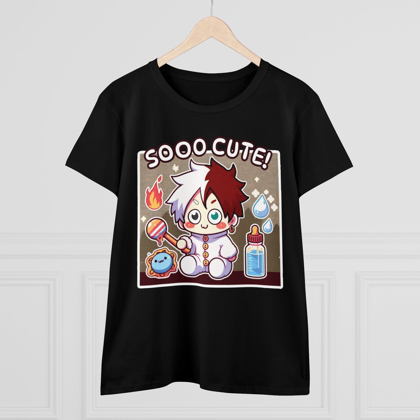 Cute edition: Milk & Quirks Women's Midweight Cotton Tee