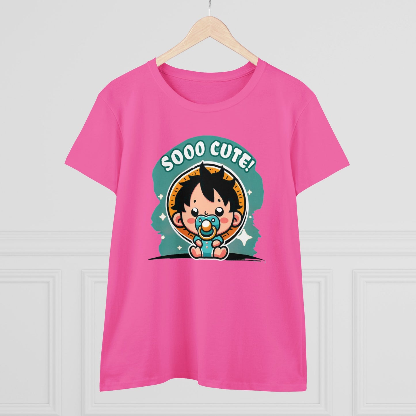 Cute Edition: Baby Gum Gum Pirate King Women's Cotton Graphic Tee
