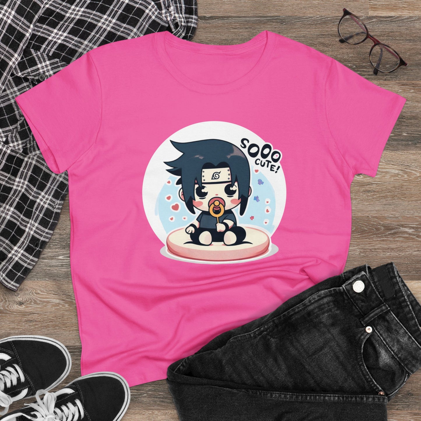 Cute Edition: Baby Shinobi Women's Cotton Graphic Tee