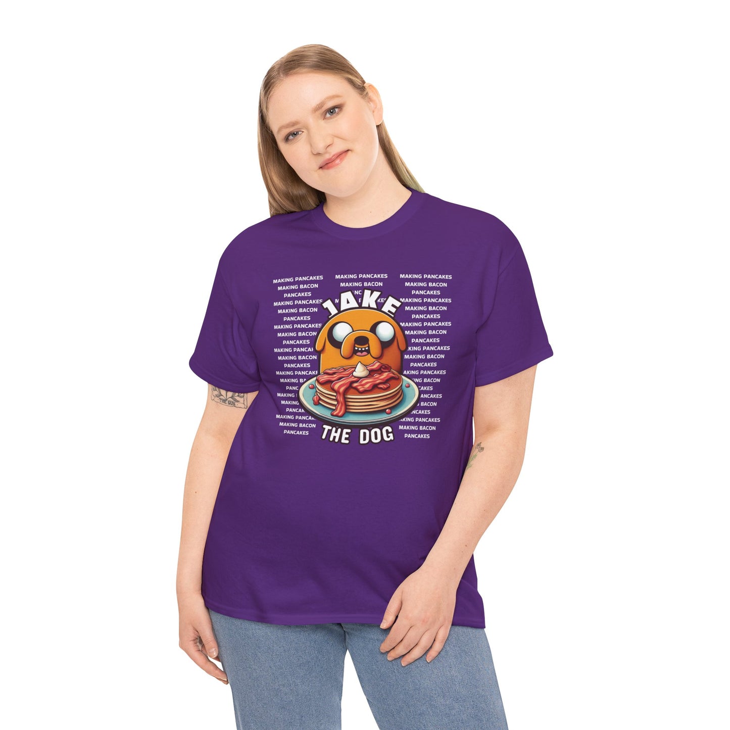 Flippin' Fun: Jake's Bacon Pancake Jam unisex Graphic Tee