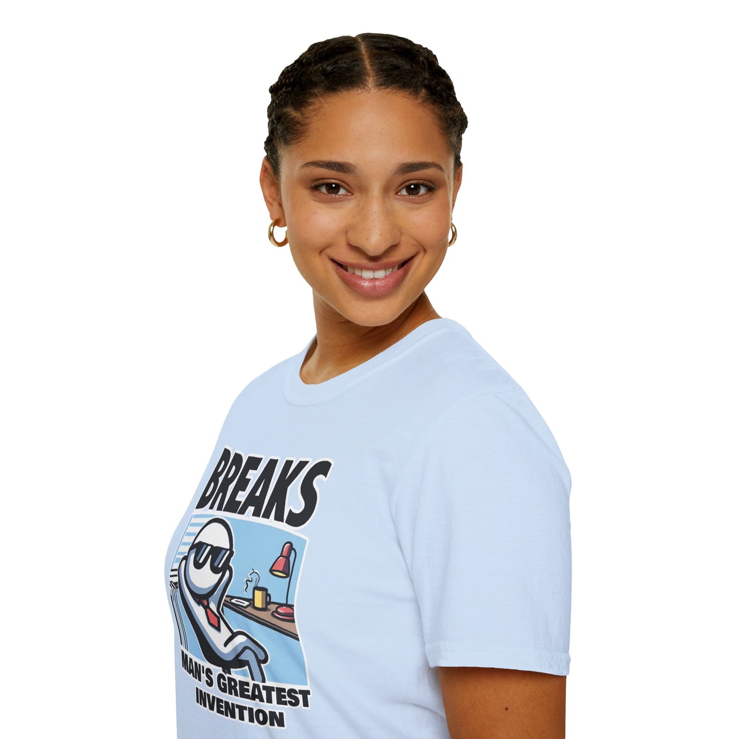 Break Time Bandit: Best Moments Happen on break...Unisex Graphics Tee