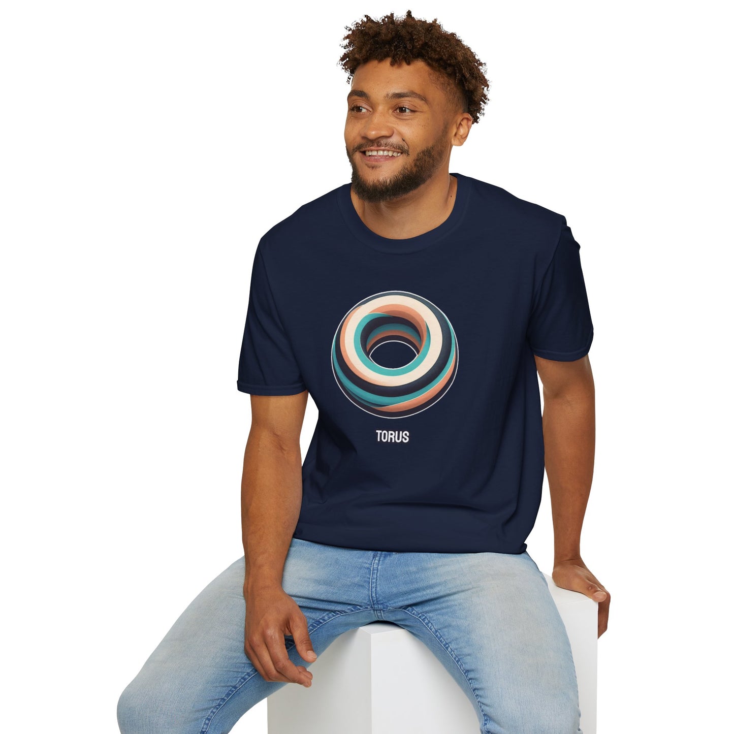 Mystic Donut: Embrace the Torus Vortex Unisex Tee